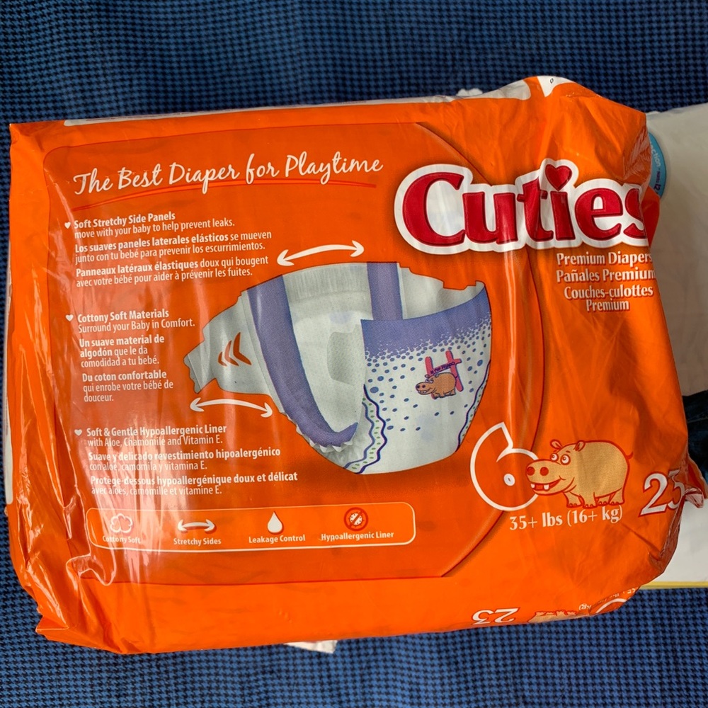Cuties diapers-new!-4packs for 33$ - Picture 3 of 4